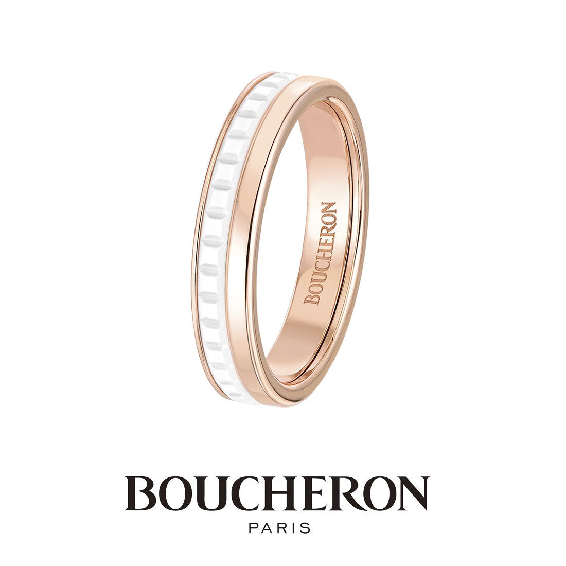 キャトル ホワイト リング JAL00238｜BOUCHERON / ブシュロン