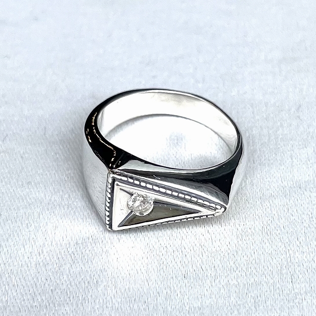 HΦS / galcia ガルシア 25HS-R-TR01 TRIANGLE リング シルバー925 商品