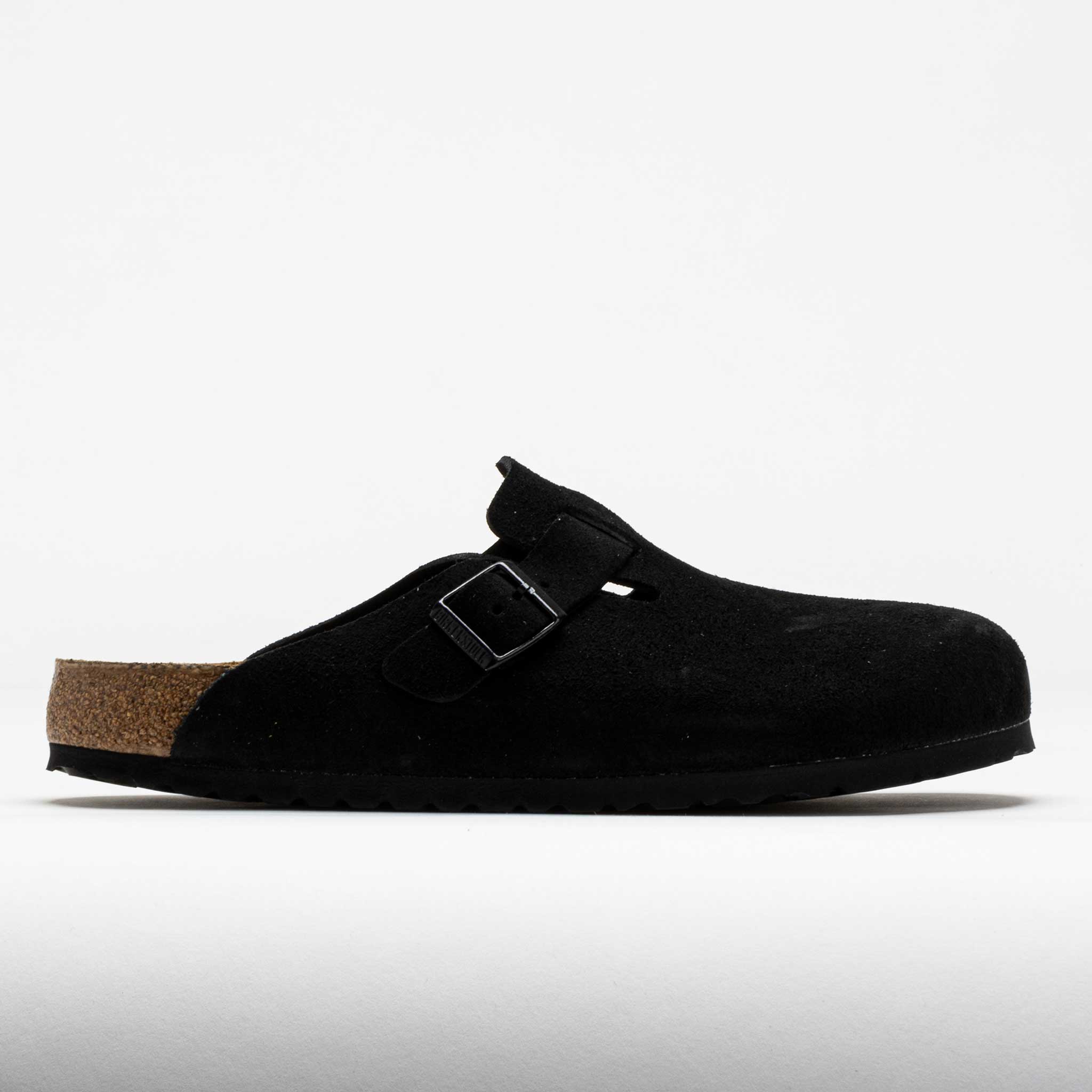 Birkenstock Boston Soft Footbed Regular Unisex Black – Holabird Sports