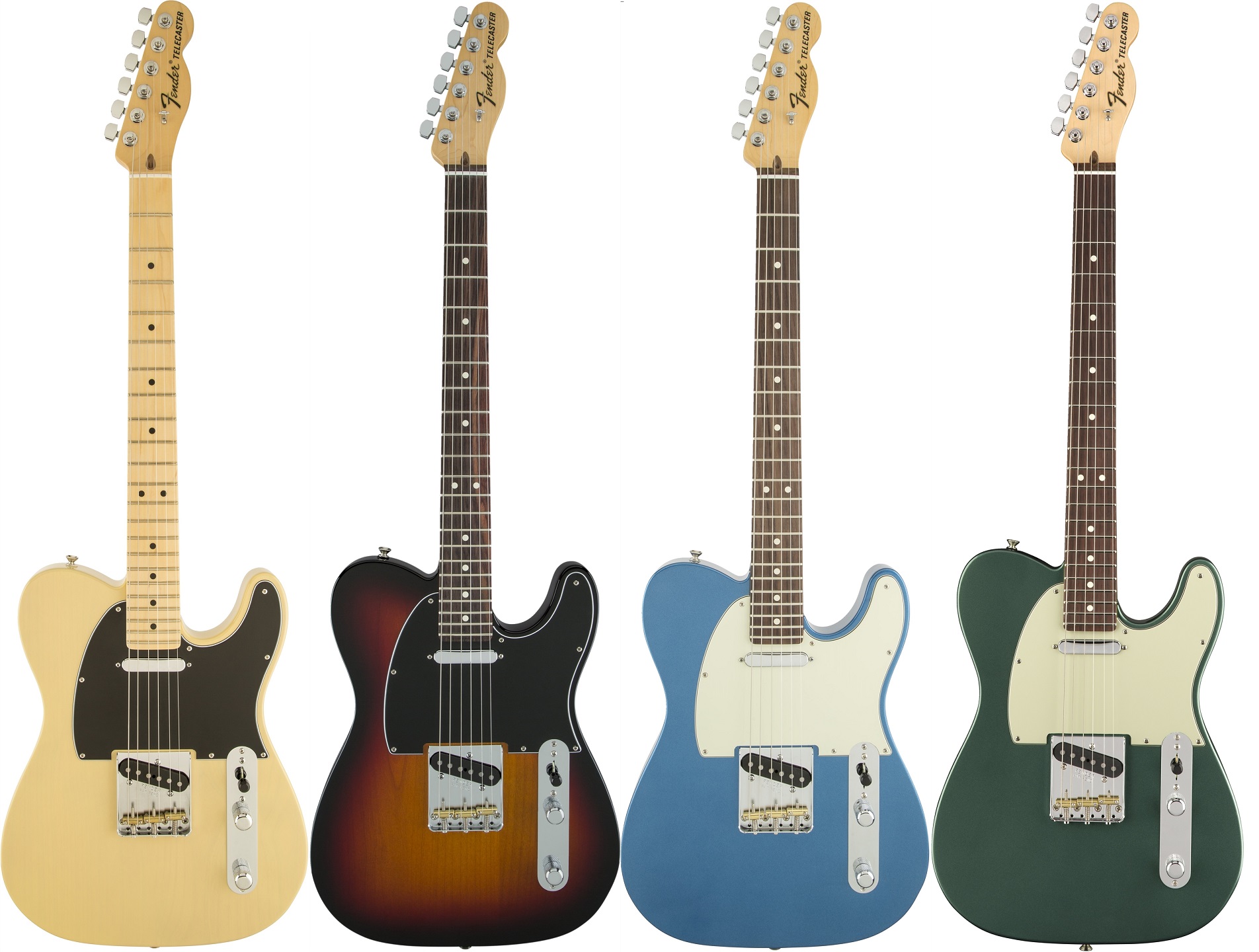 2018年最新版】Fender 徹底比較第2弾 アメリカ製テレキャスターの