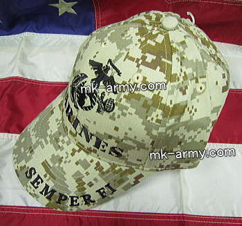 米軍放出品・USMCコンバットシャツマーパットデザートby FROG