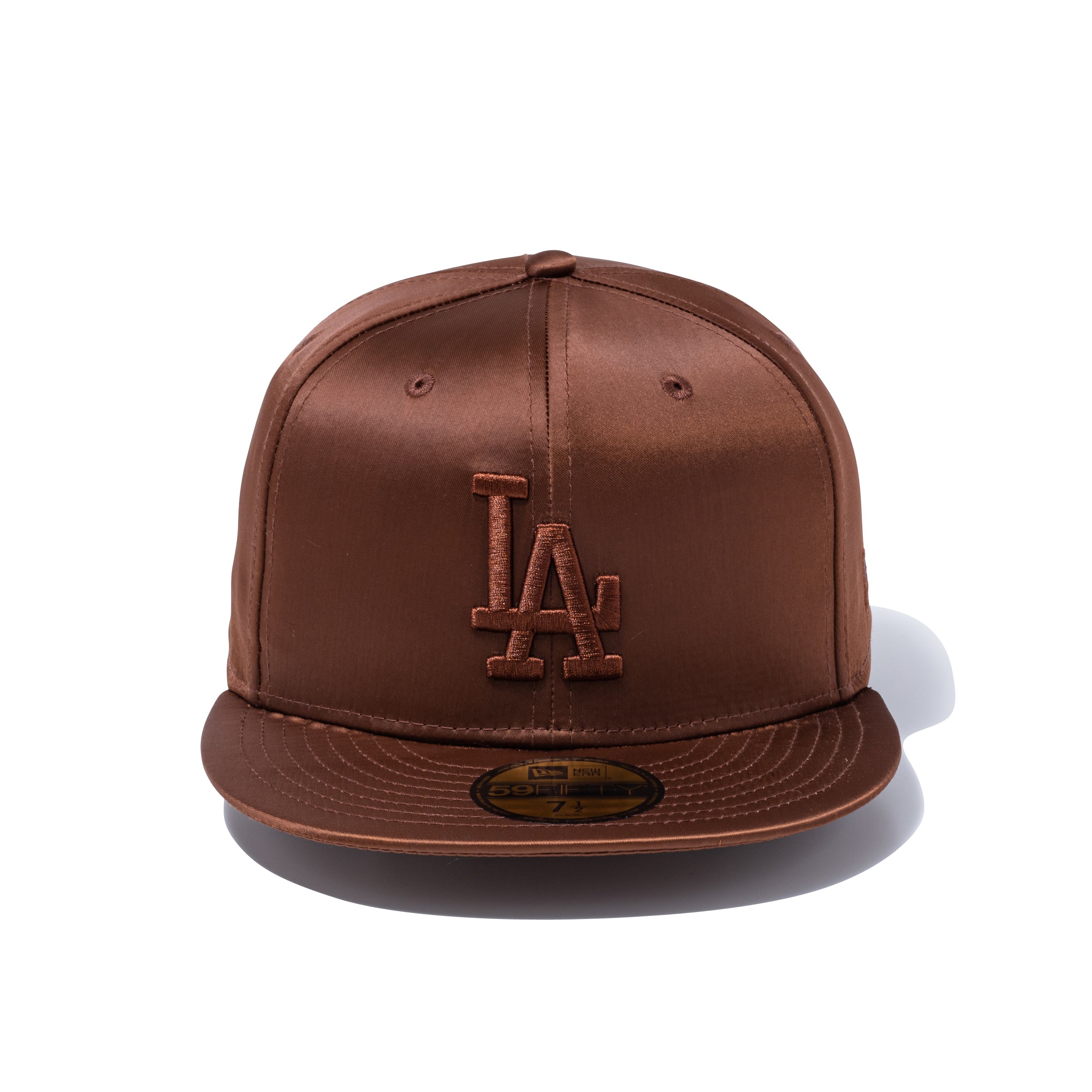 59FIFTY Valentine's Day サテン ロサンゼルス・ドジャース ブラウン