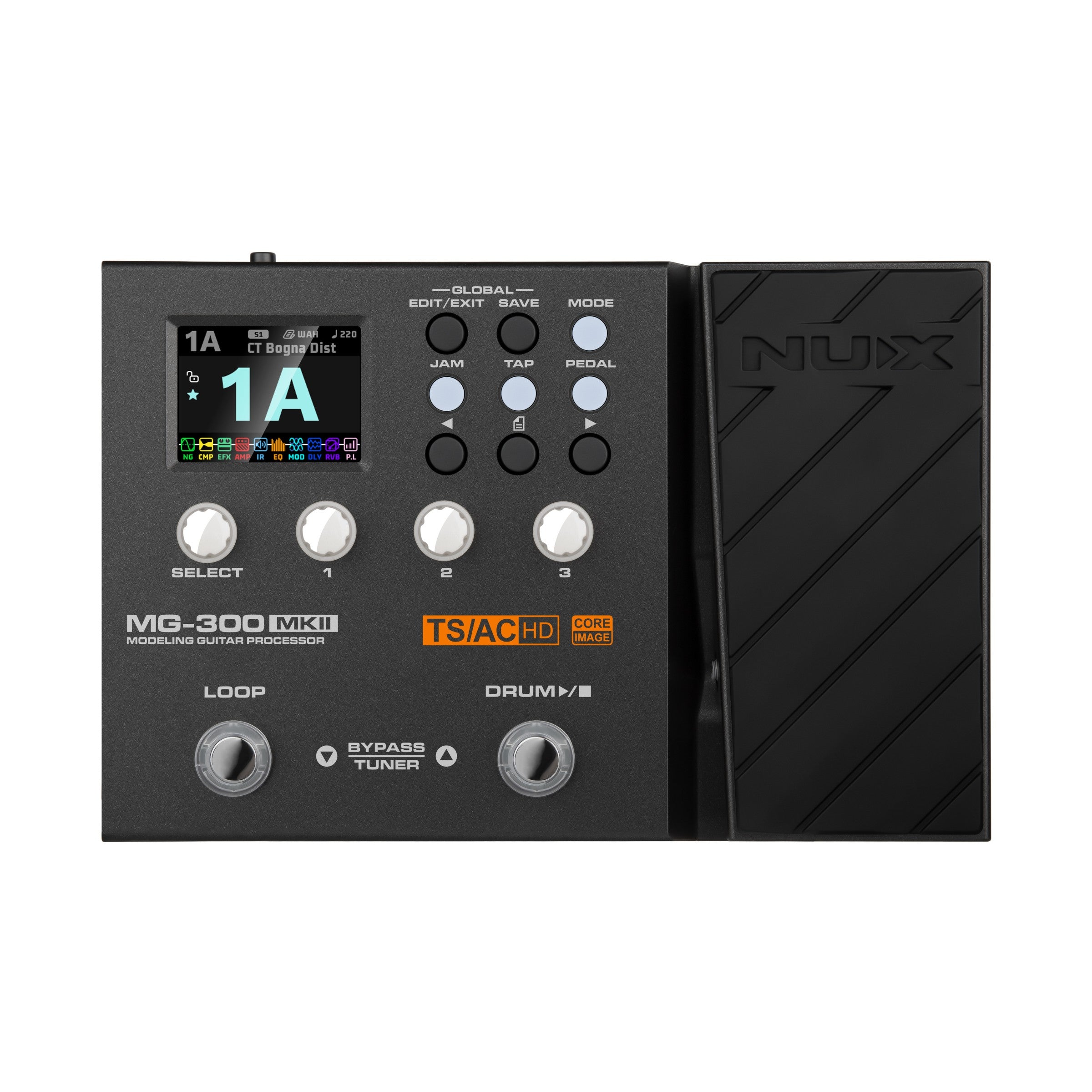 NUX MG-300 MKII Guitar Multi-Effects Processor – NUX.US