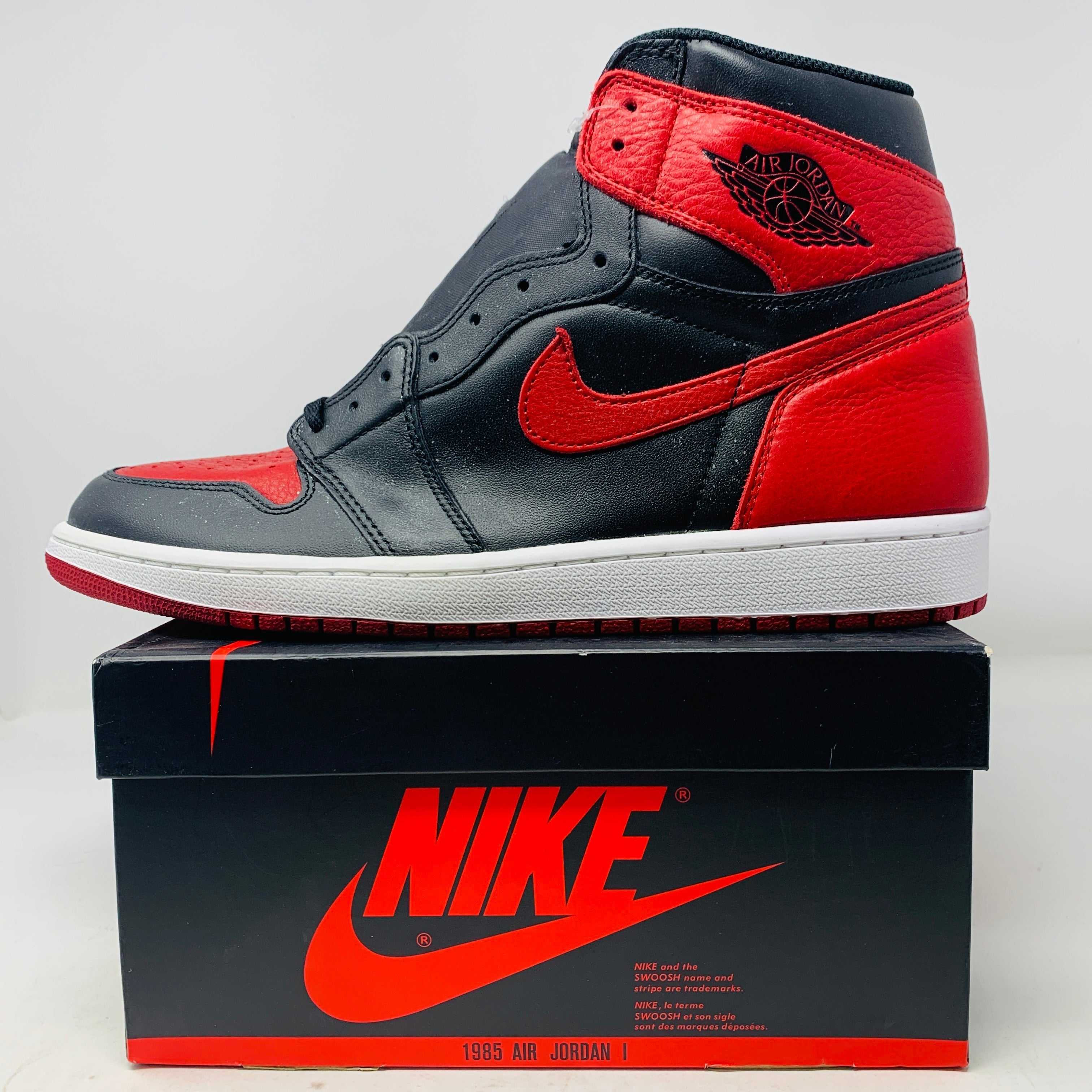 Jordan 1 High Bred 2016 - Brand New Sneakers with Extra Laces