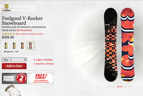 Snowboard Review: 09-10 Burton Feelgood V-Rocker – Shayboarder.com
