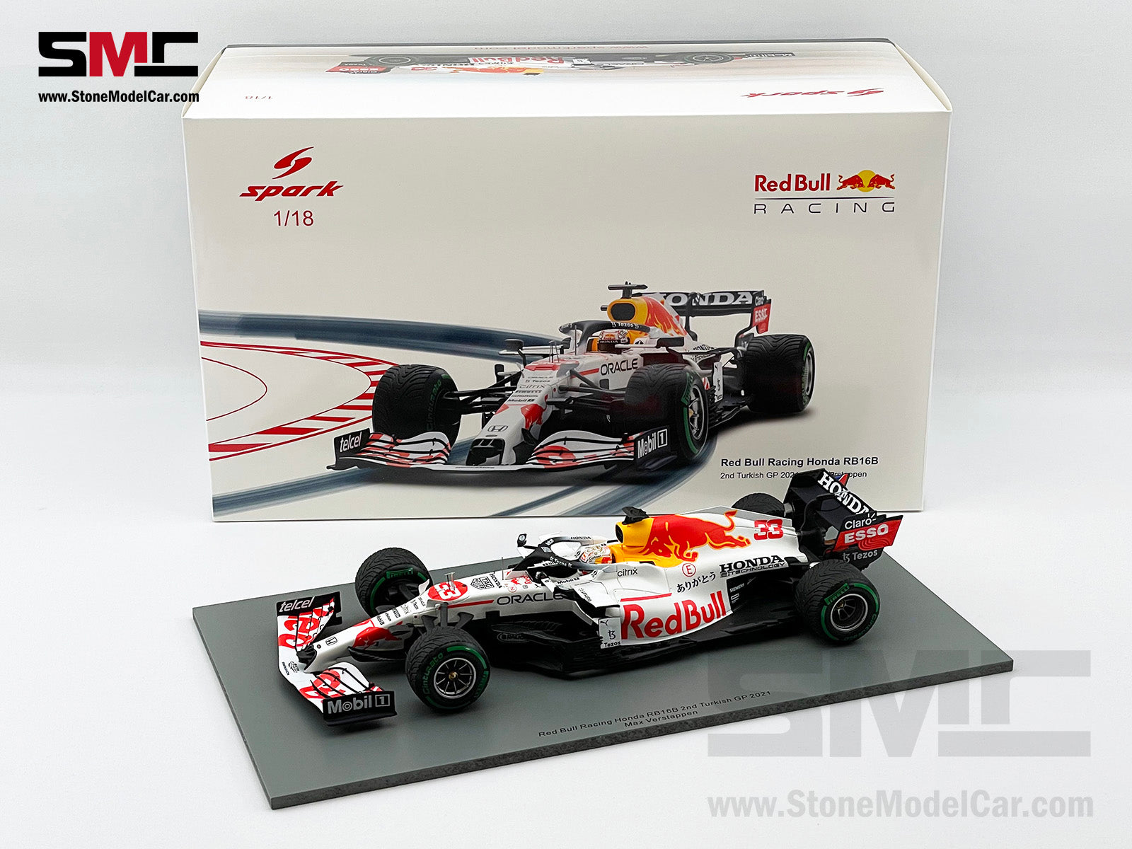 2021 World Champion Red Bull F1 RB16B #33 Max Verstappen Turkish