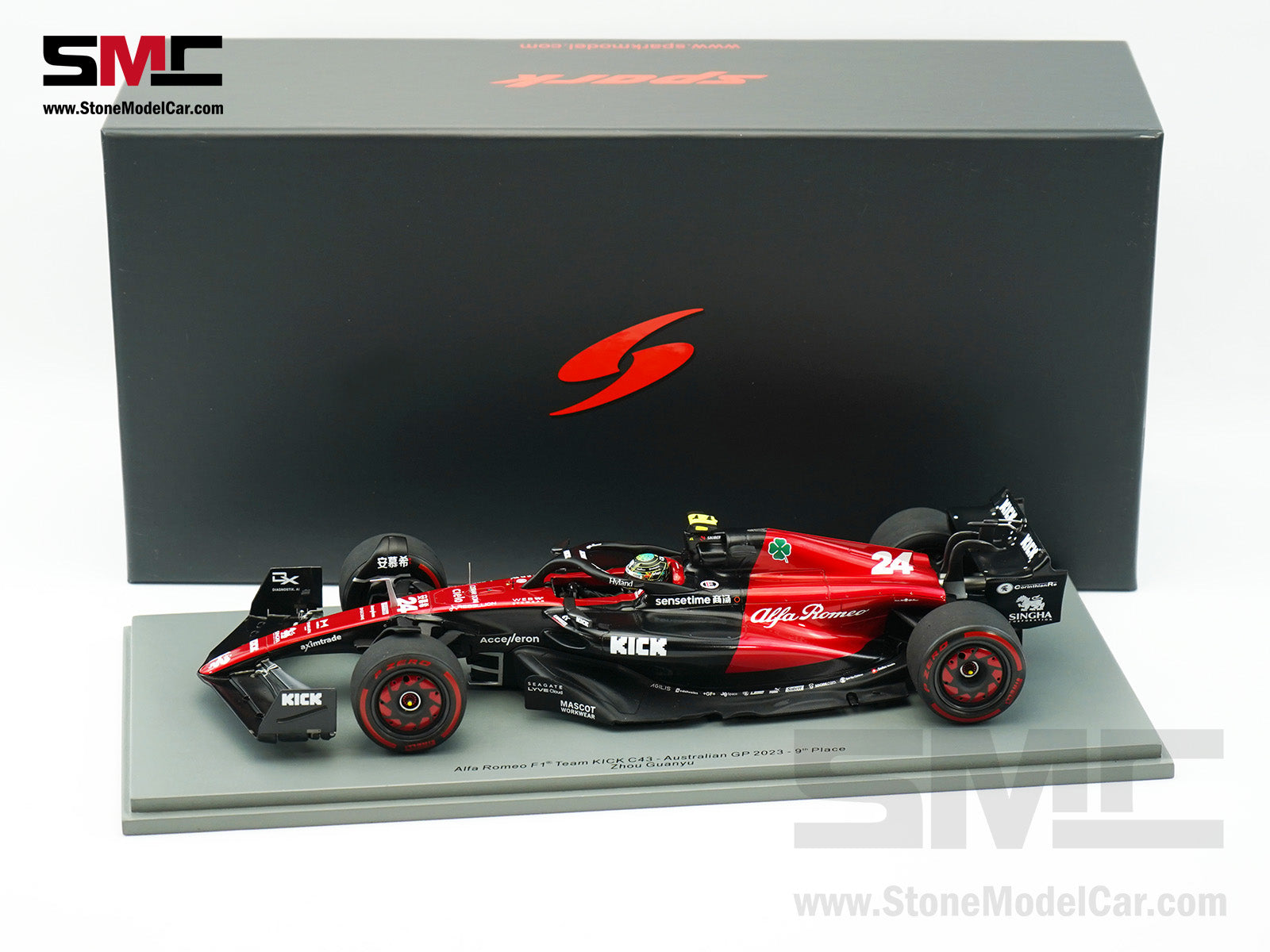 Alfa Romeo Sauber F1 C43 #24 Zhou Guanyu 9th Australian GP 2023