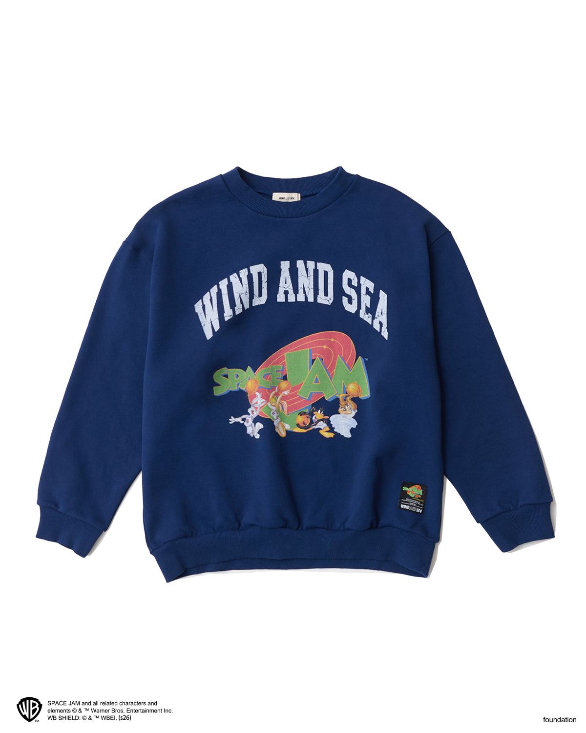 SPACE JAM x WDS CREW NECK SWEATSHIRT – WIND AND SEA