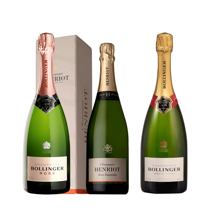 ボランジェ 紅白入り シャンパーニュ3本セット | Wine Library