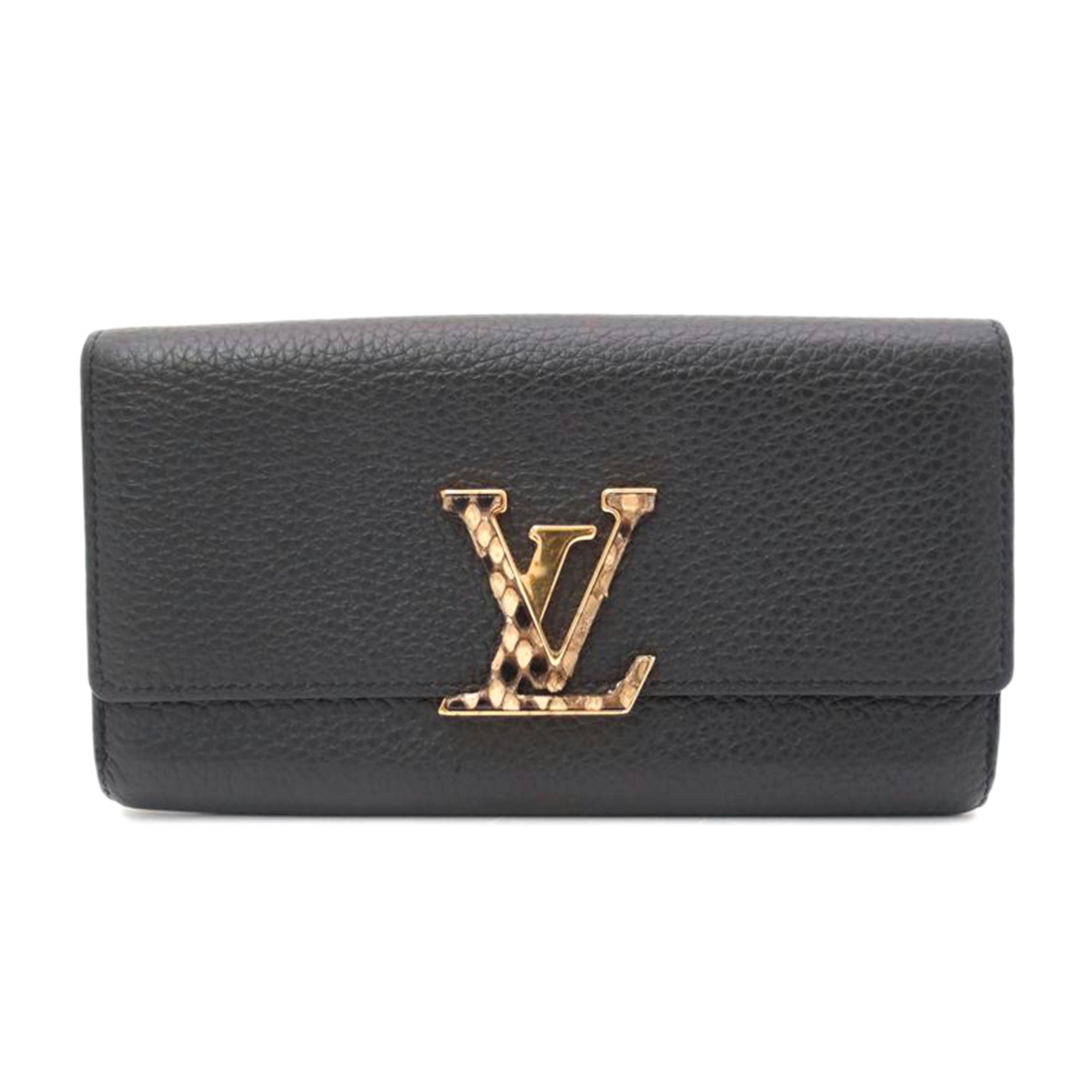 LOUIS VUITTON ルイ・ヴィトン 二つ折り長財布 LVロゴ
