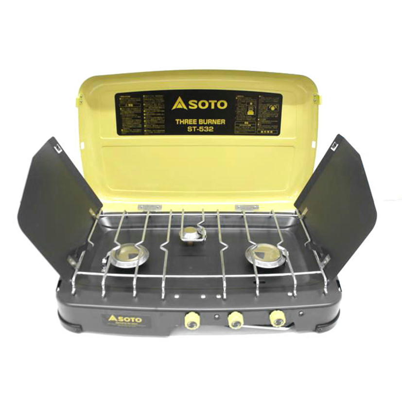 ASOTO 3バーナー ST-532 おまけ付き SOTO SOTO（新富士バーナー）3