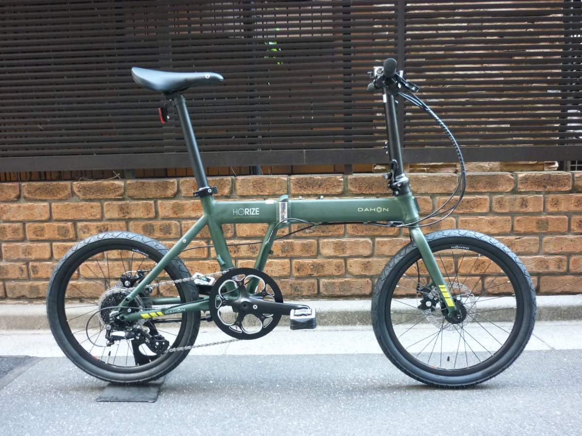 DAHON】在庫わずか！人気折り畳み自転車あります「HORIZE DISC