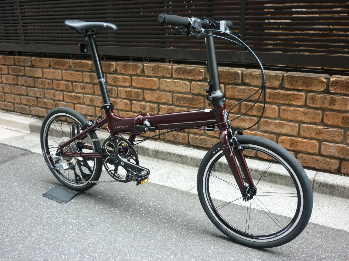 DAHON】「DEFTAR」10kgを下回る軽量性が特徴、ダホンの新定番モデル