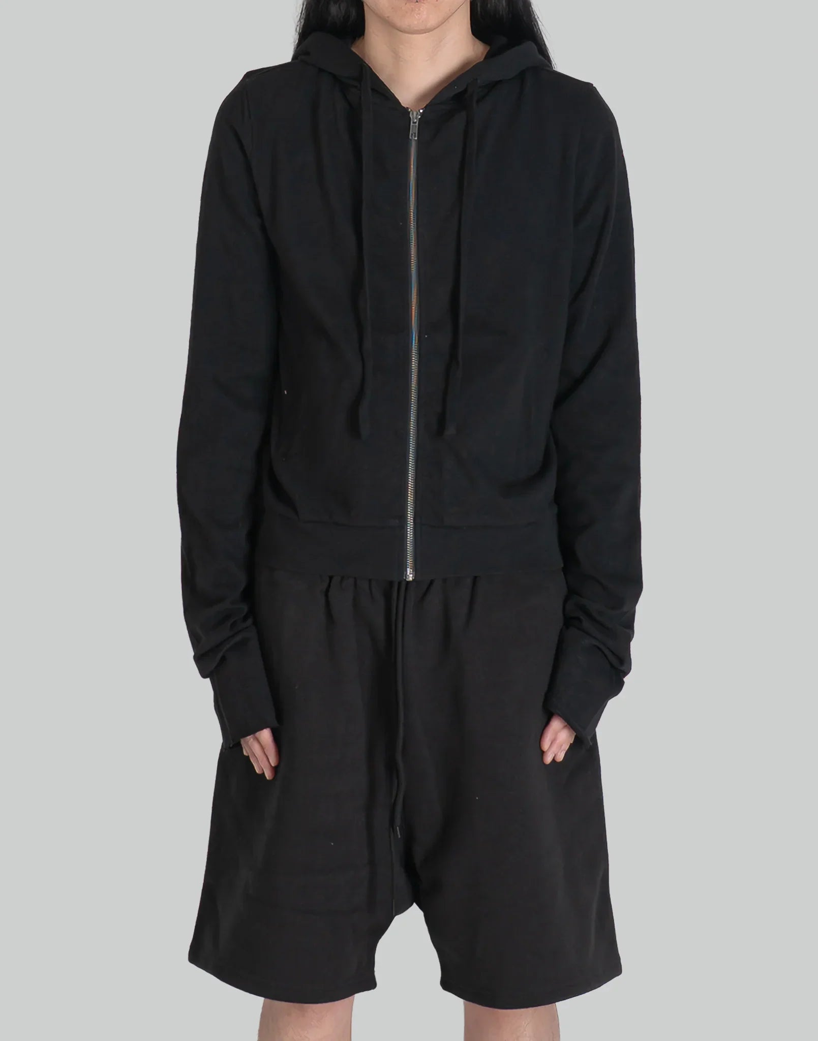 entire studios LIGHTWEIGHT CROPPED ZIP-UP – 082plus