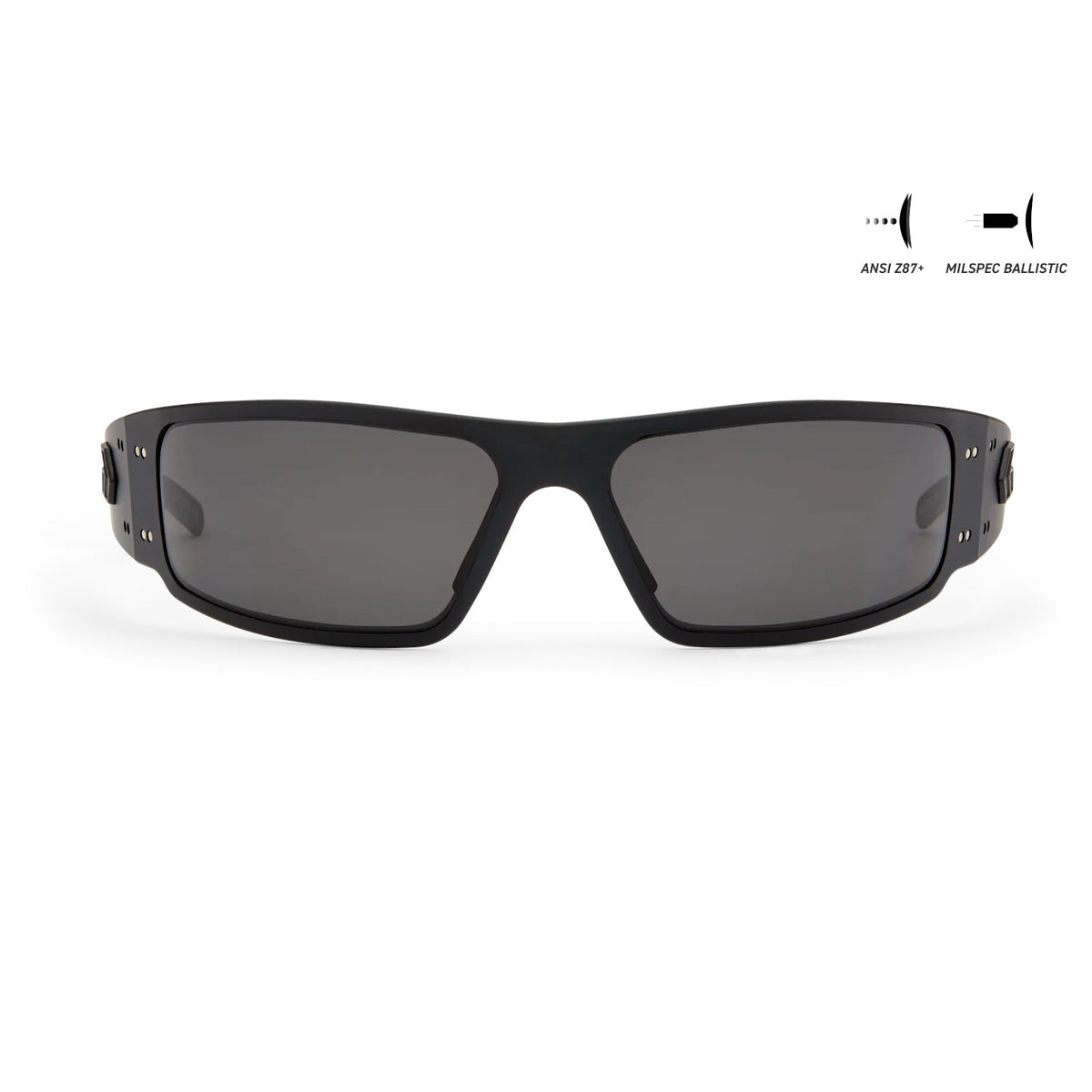 MAGNUM ASIAN FIT - BLACKOUT / SMOKE UV ANSIz87.1+/MILSPEC