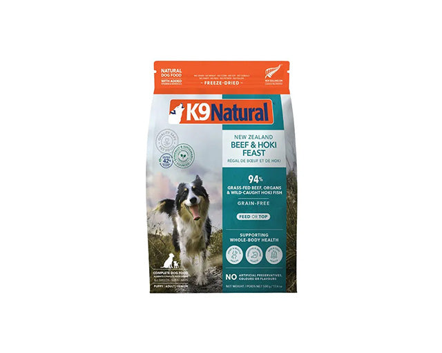 K9 Natural ビーフ&ホキ フィースト – Dog Life Support 9689