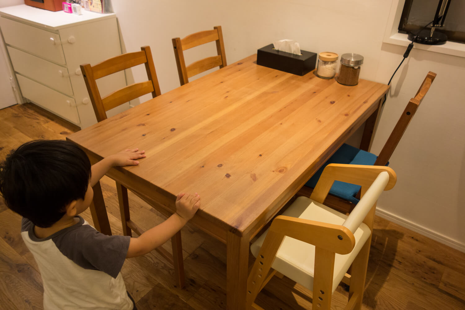 IKEA イケア ヨックモック ダイニングテーブル 机 チェア 椅子 セット
