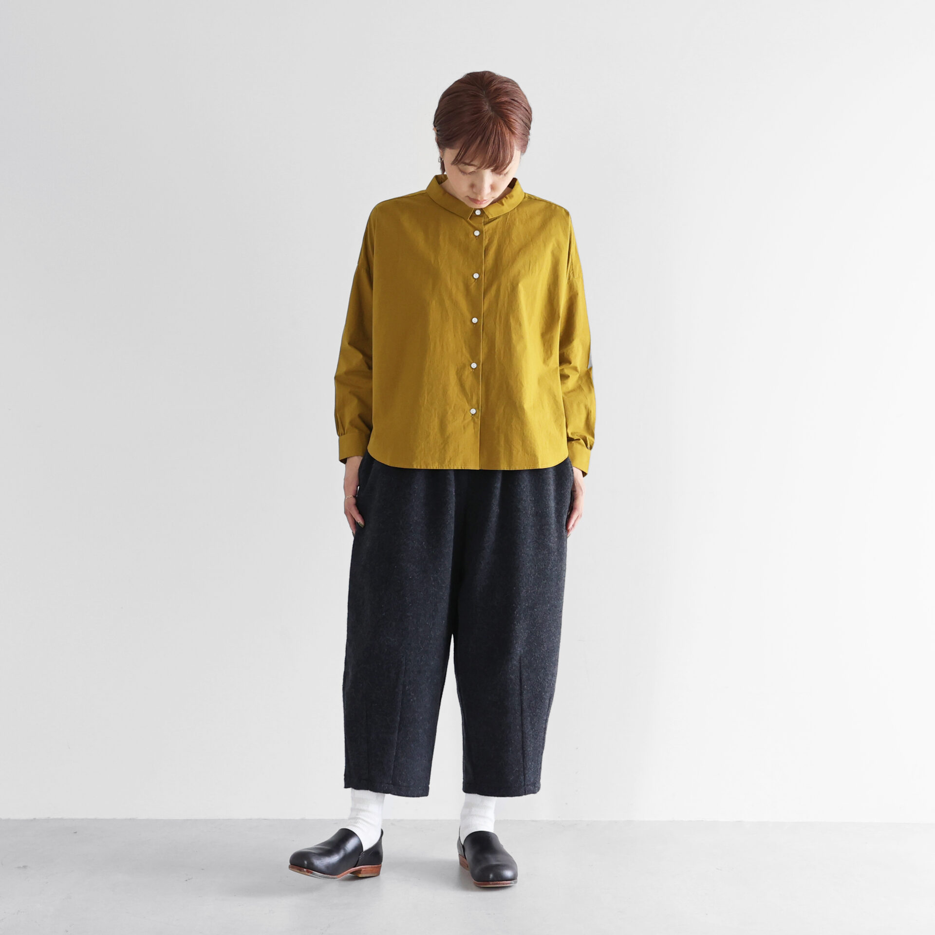 HUIS×尾州”縮絨ウールフランネルバルーンパンツ 506をリリースしました