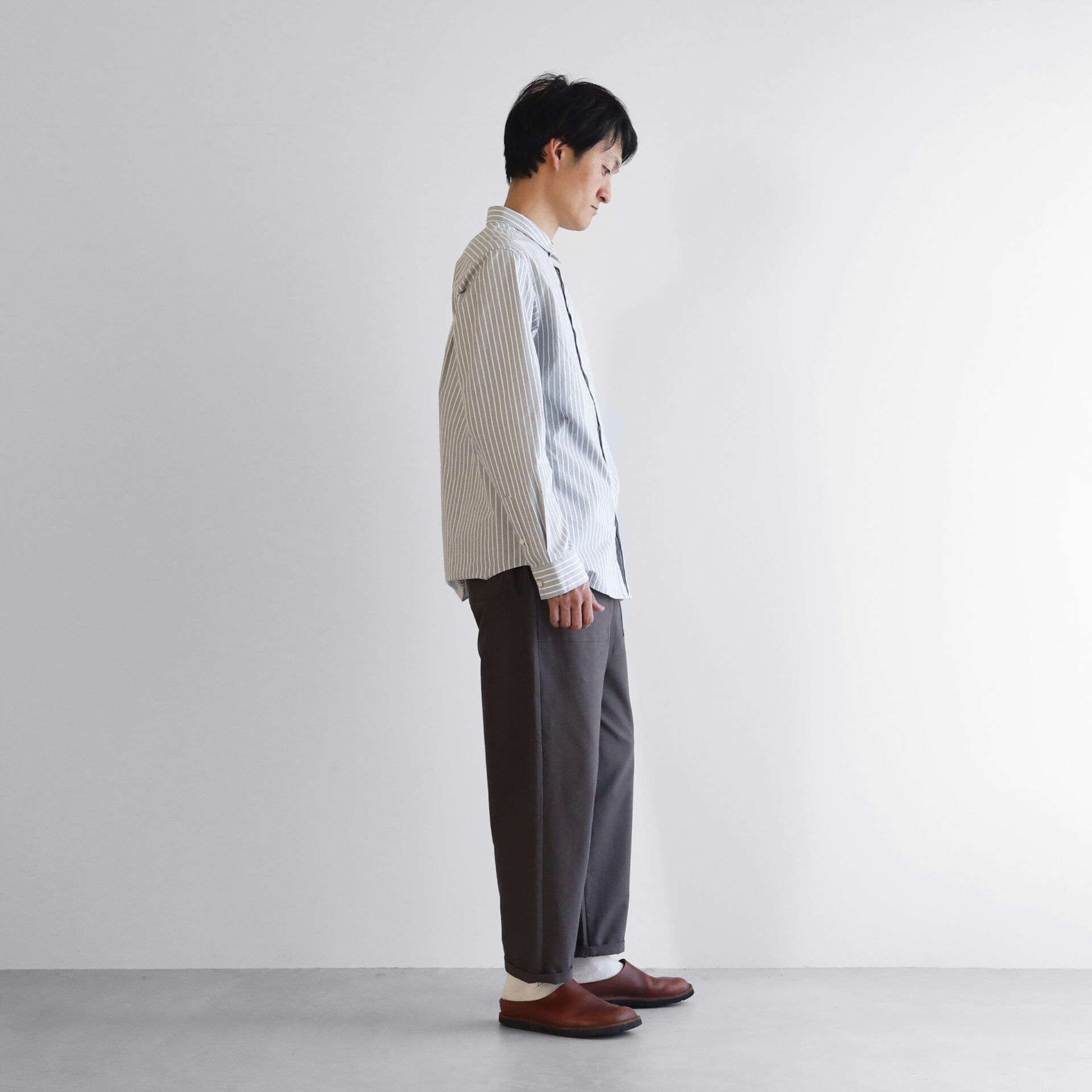 オーガニックコットンシャツ 003をリリースしました／ – HUIS | 遠州織物