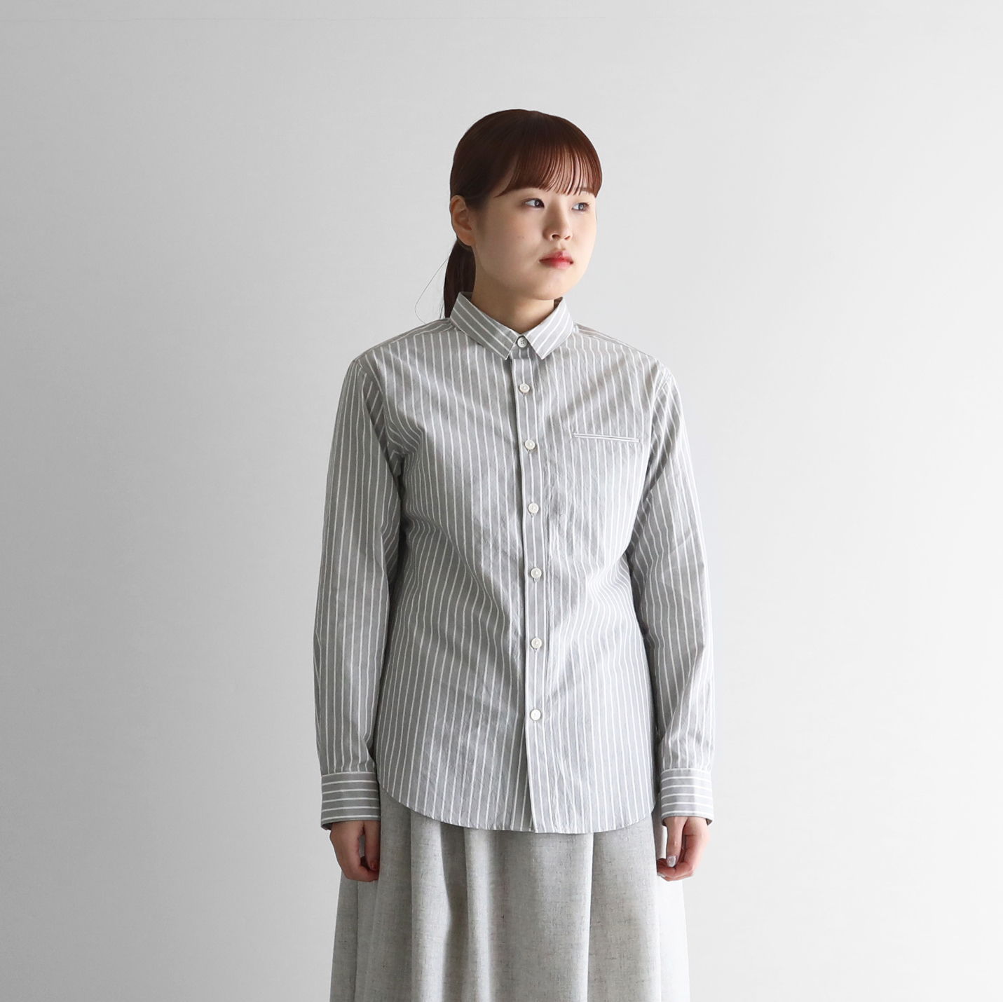 オーガニックコットンシャツ 003をリリースしました／ – HUIS | 遠州織物