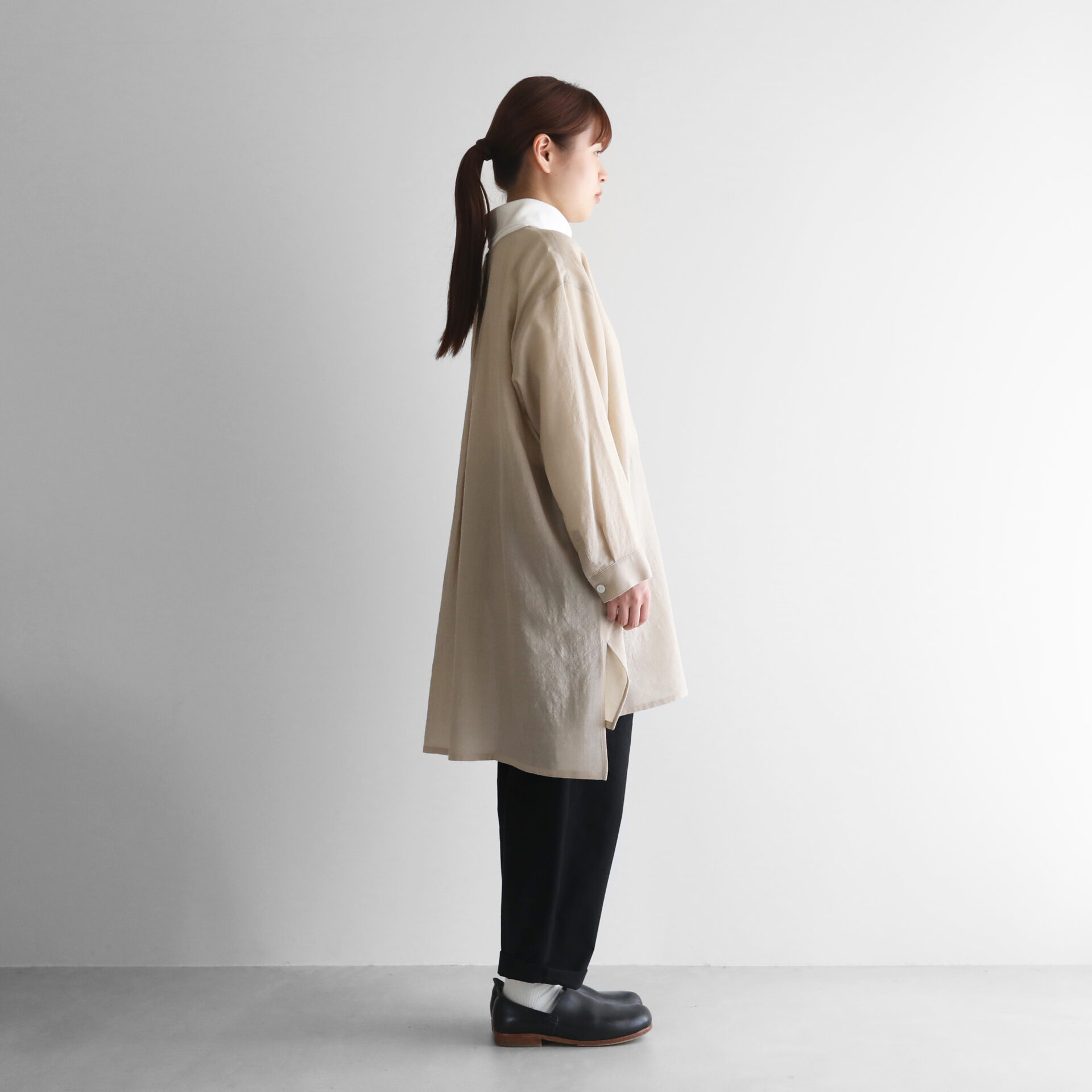 ウォッシャブルウールチュニック 009をリリースしました／ – HUIS