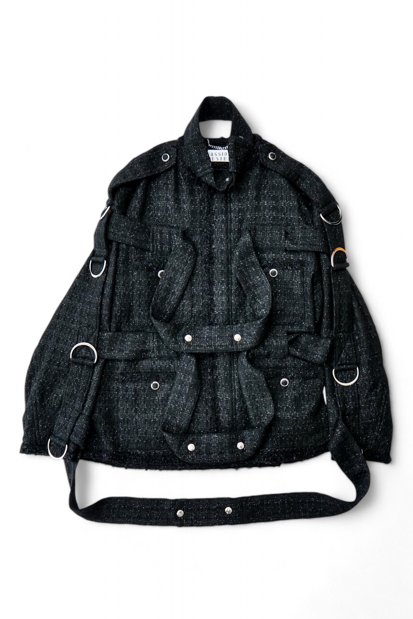 el conductorH - ミックスツイード ボンデージ ジャケット MIXED TWEED