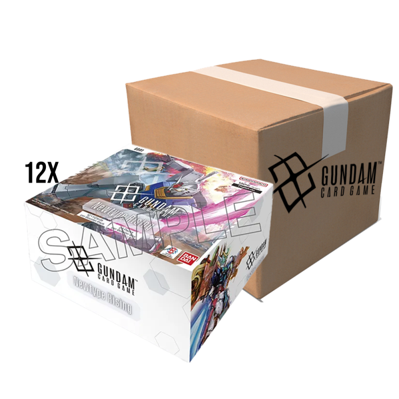 Case 12x Gundam Card Game - Newtype Rising [GD01]