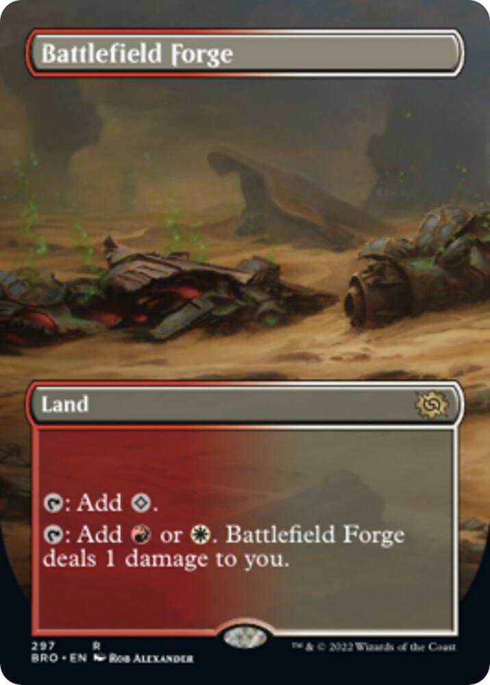 Battlefield Forge (Borderless) - The Brothers' War - Magic: The