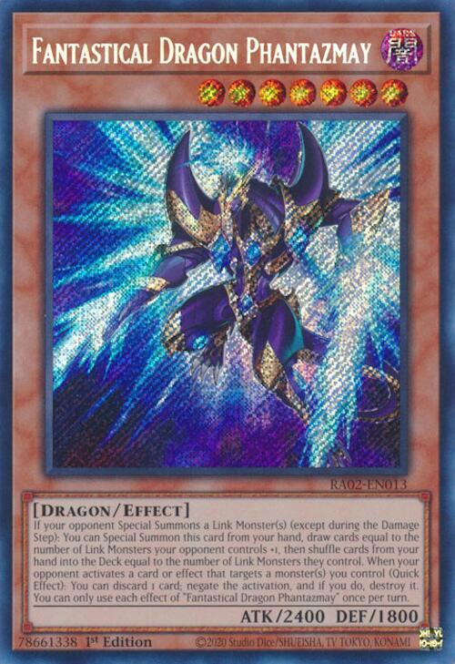 Fantastical Dragon Phantazmay (Alternate Art) (Secret Rare) - 25th