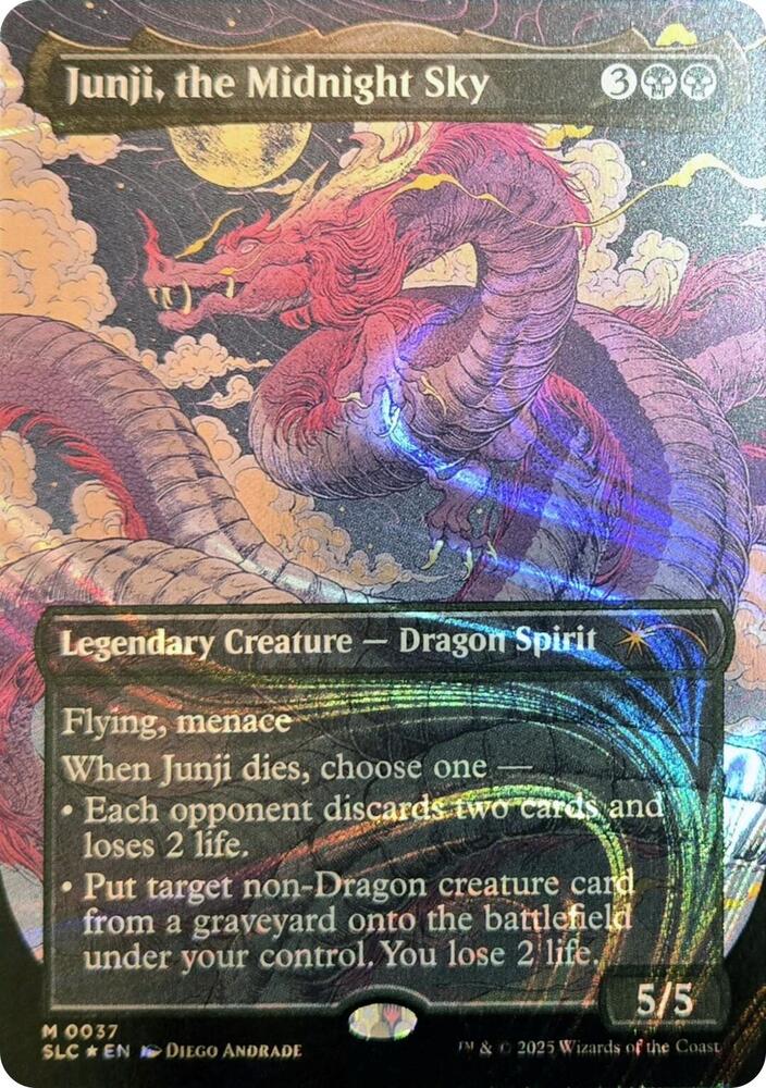 Junji, the Midnight Sky (Halo Foil) - Secret Lair Countdown Kit