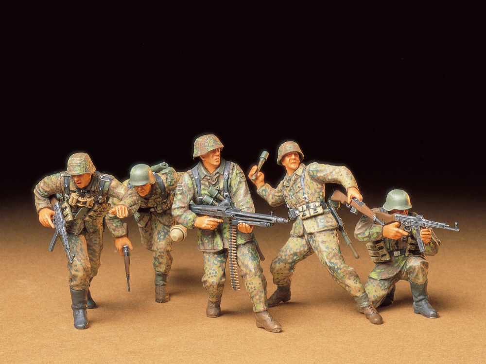 1/35 ドイツ歩兵 アタックチームセット: スケールモデル｜TAMIYA SHOP