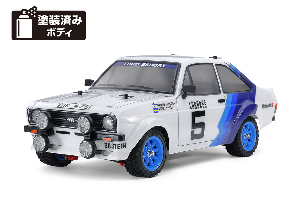 1/10RC フォード エスコート Mk.II ラリー (MF-01Xシャーシ): RCモデル