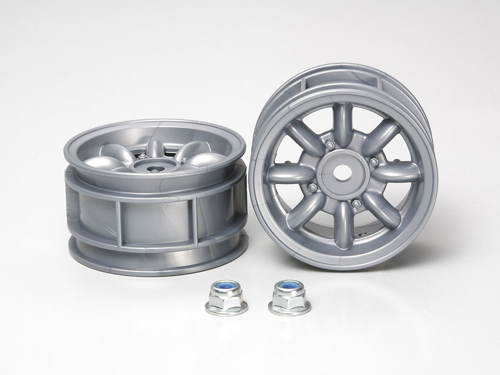 SP.569 Mシャーシ8本スポークホイール (銀): RCモデル｜TAMIYA SHOP