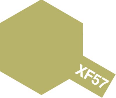 エナメル XF-57 バフ: ツール＆塗料｜TAMIYA SHOP ONLINE -タミヤ公式
