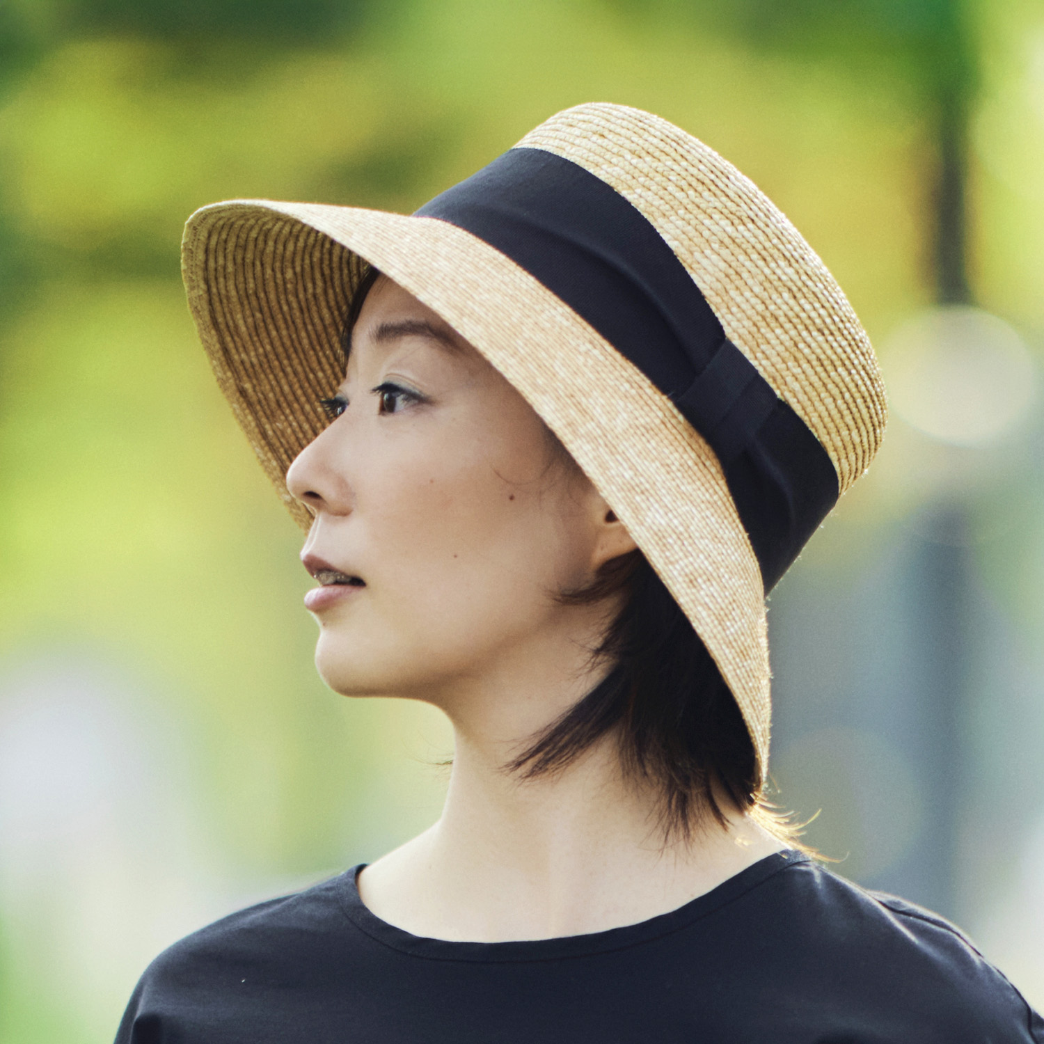 田中帽子店Anika（アニカ）麦わら 女優帽 婦人用帽子 田中帽子店：公式