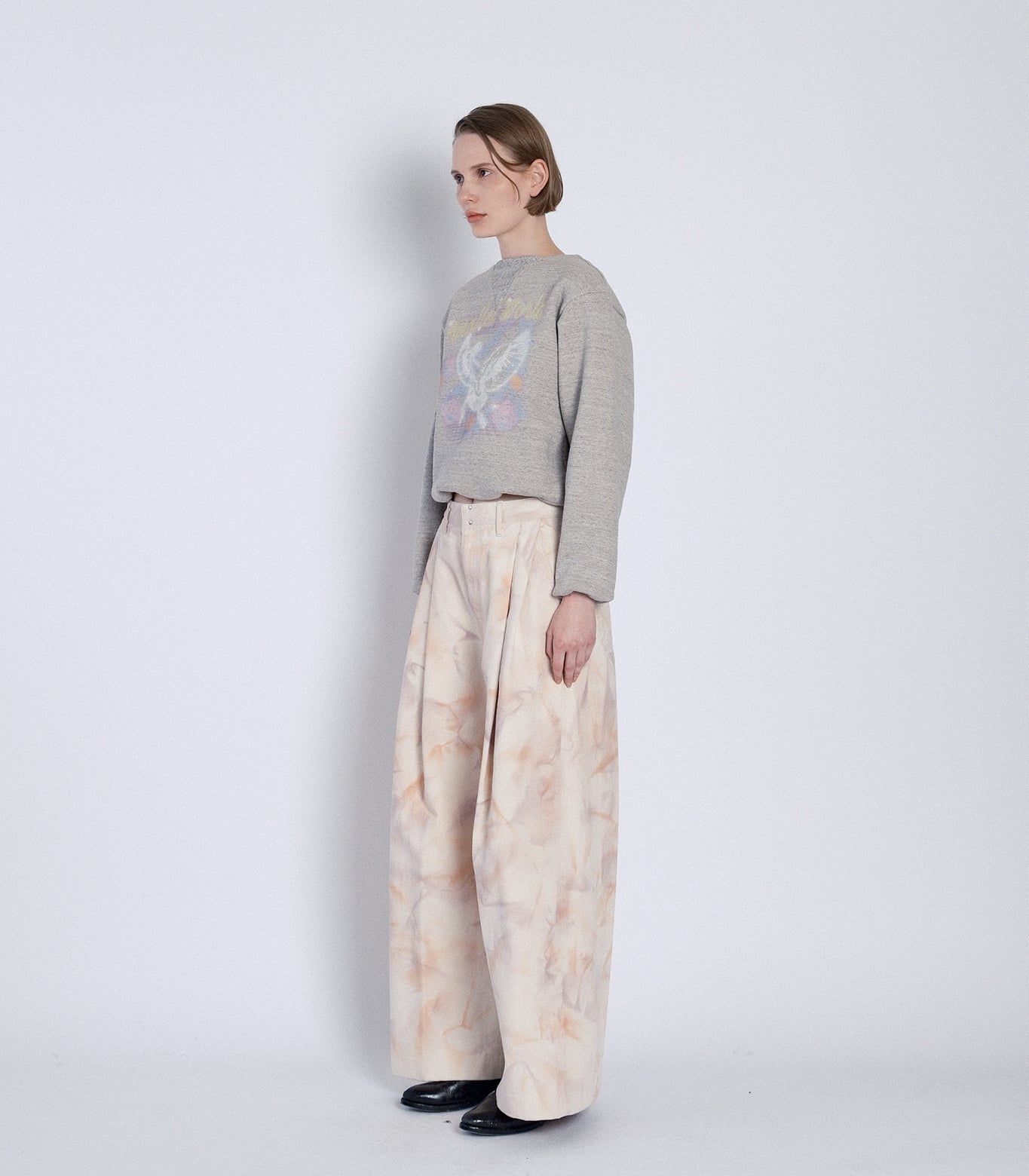 HAKAMA JEAN TROUSERS - FOGGY PINK – TANAKA