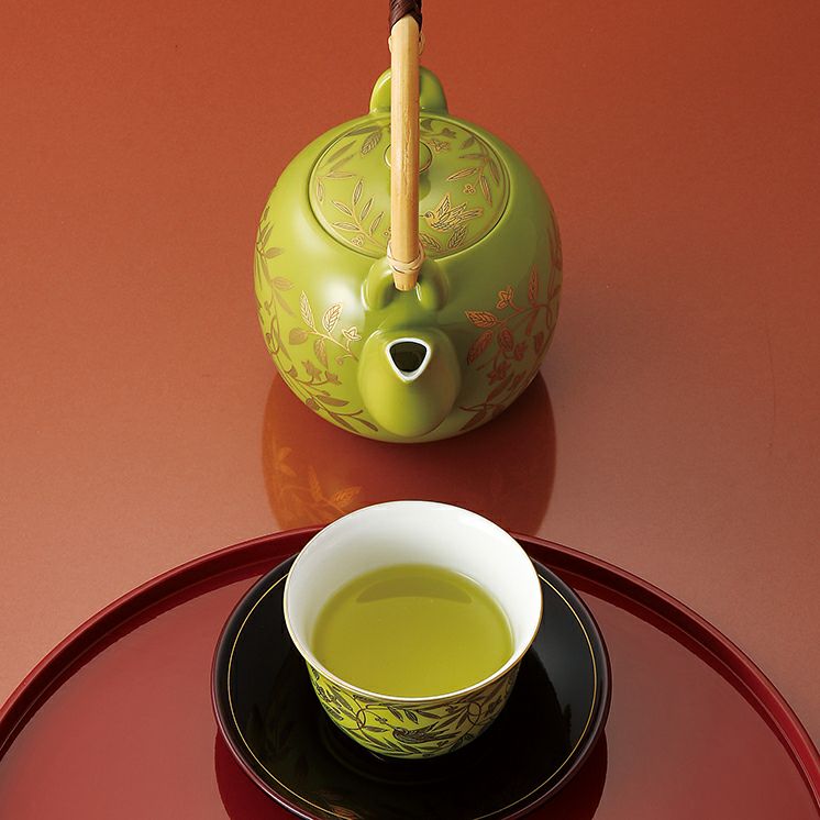 シリーズ以外・その他 萌葱金彩 お茶呑茶碗 木箱入 〈5個〉 美濃焼 |皿