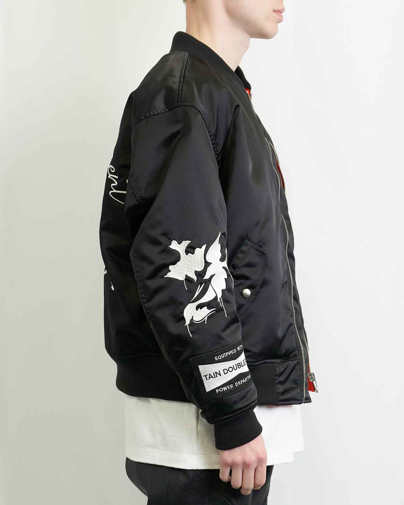 THE END MA-1 BLACK – TAIN DOUBLEPUSH