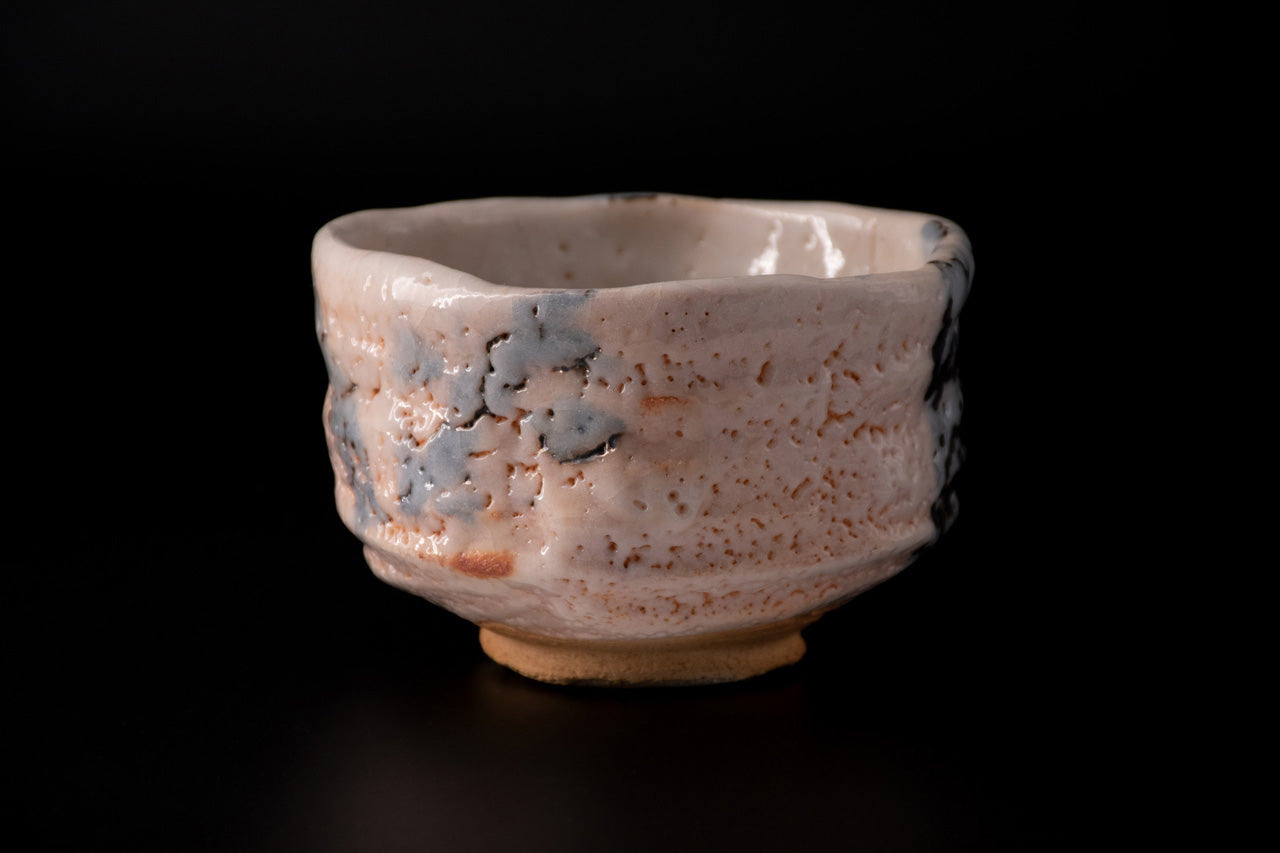 茶道具 「志野茶盌」 五蓮窯 山下祥 美濃焼 陶磁器 – Takumi Japan
