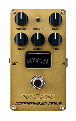 Nutube搭載のオーバードライブ VALVENERGYシリーズがVOXから | エレキ