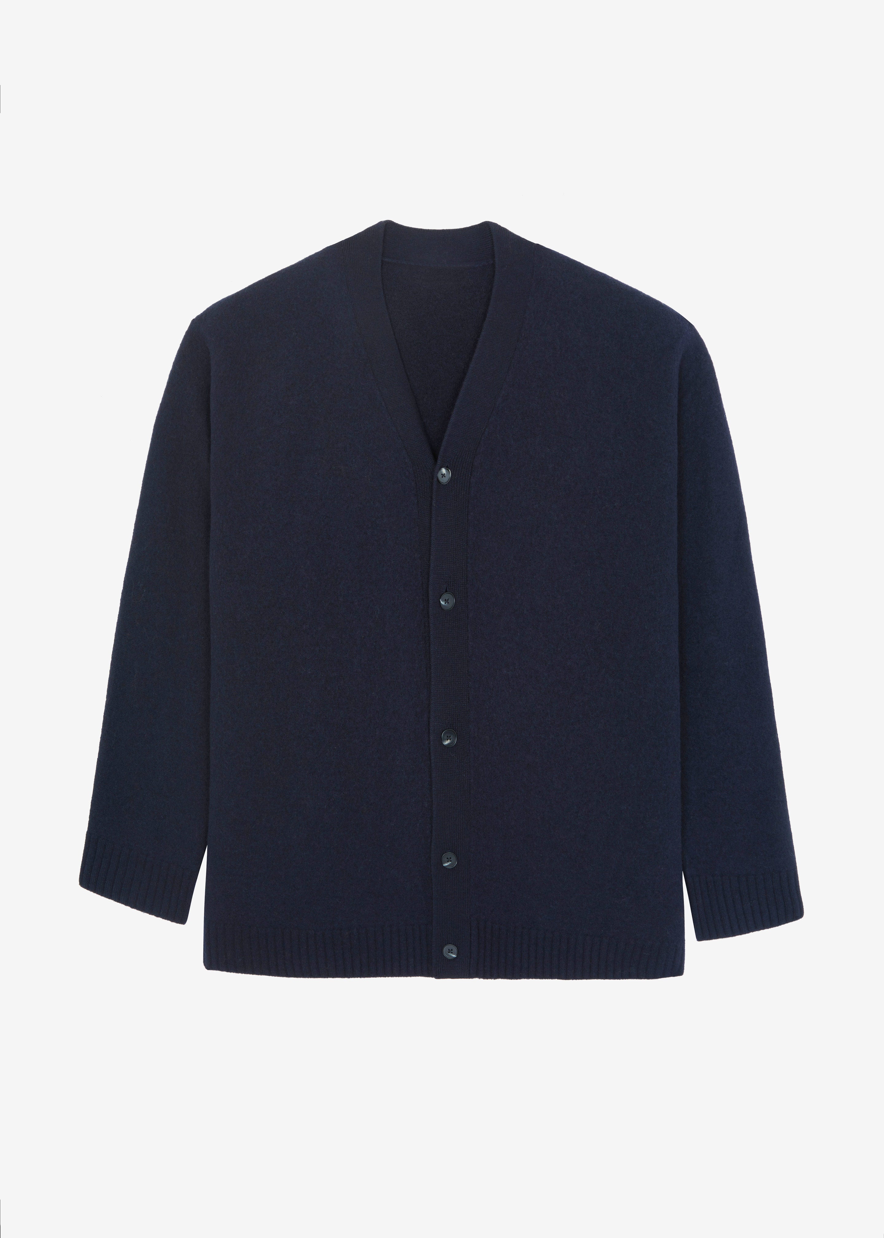 Beck Wool Cardigan - Navy – The Frankie Shop