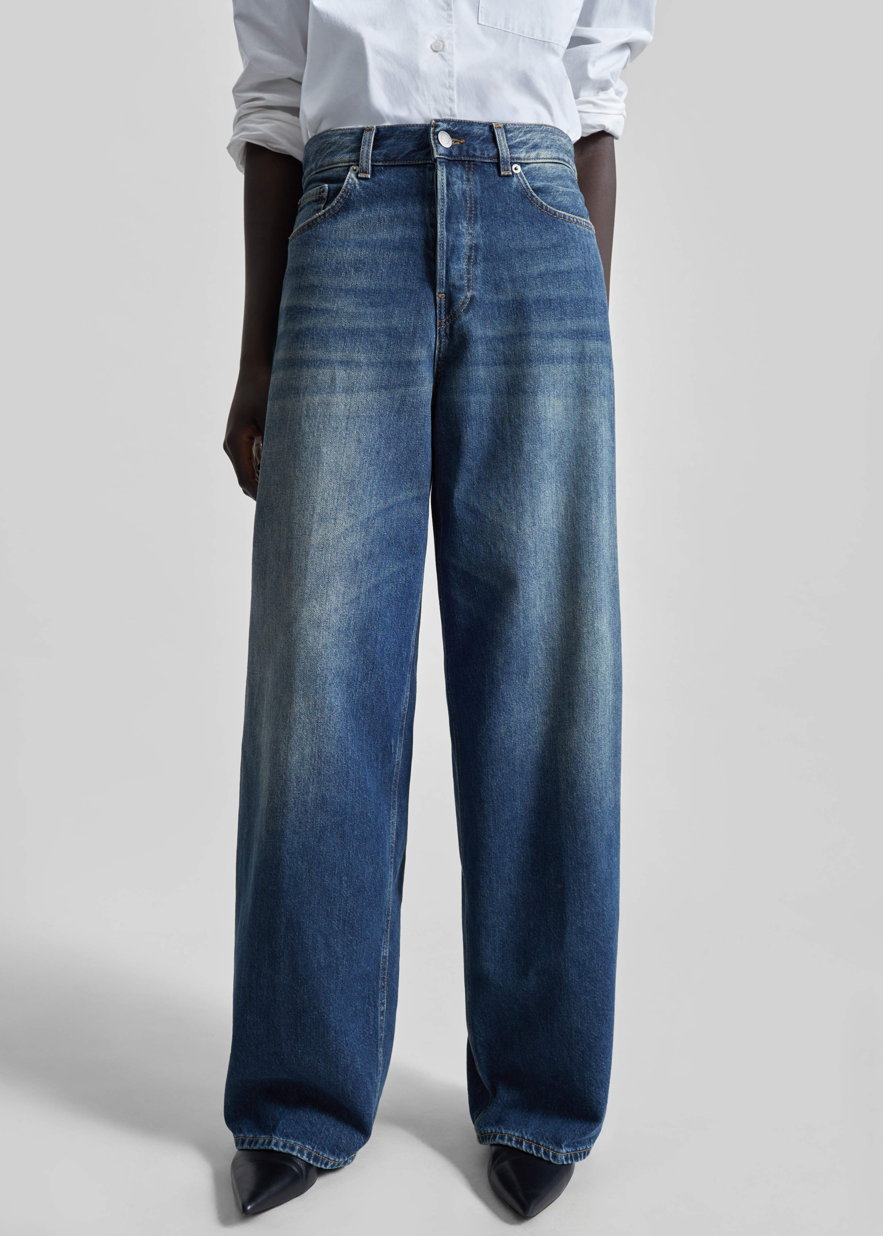 Haikure Bethany Pants - Intense Blue – The Frankie Shop