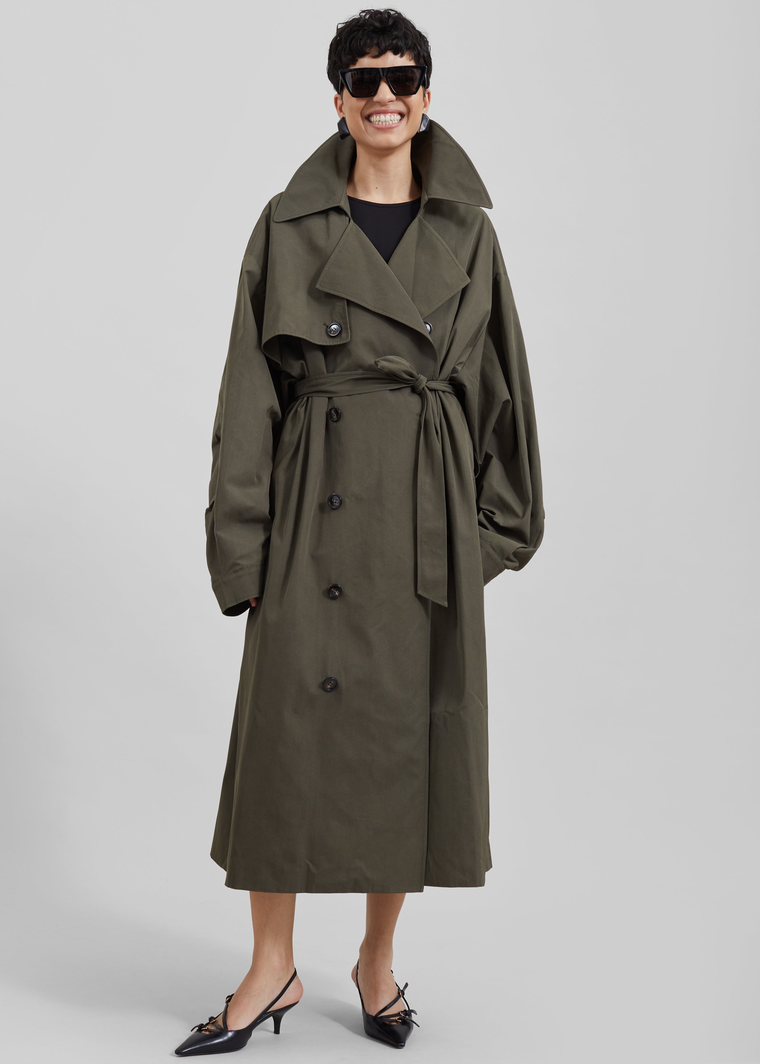 葵（プロフ必読)stein Oversized Trench Coat SSSTEIN