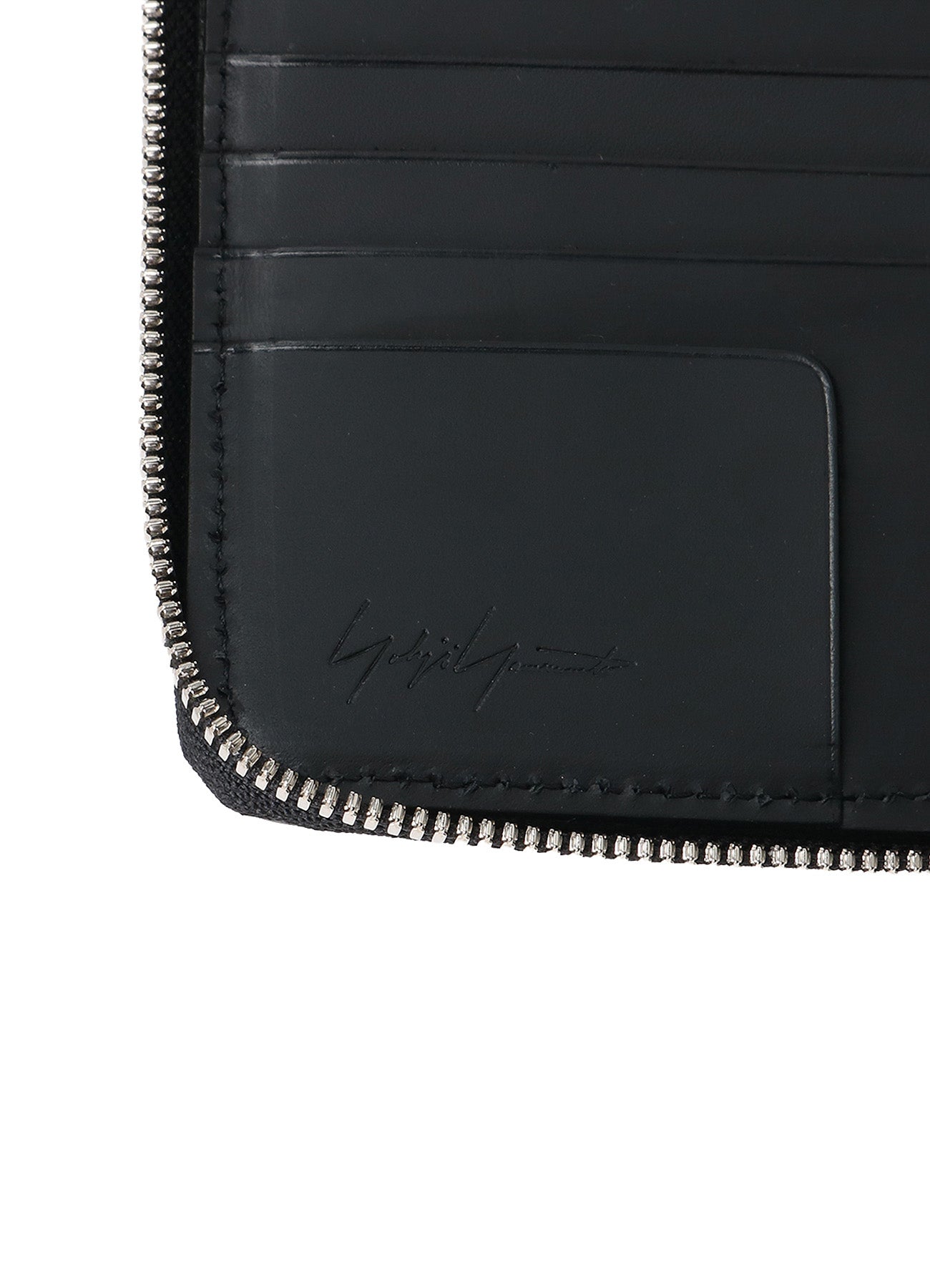 COW LEATHER ZIPPER WALLET S – THE SHOP YOHJI YAMAMOTO