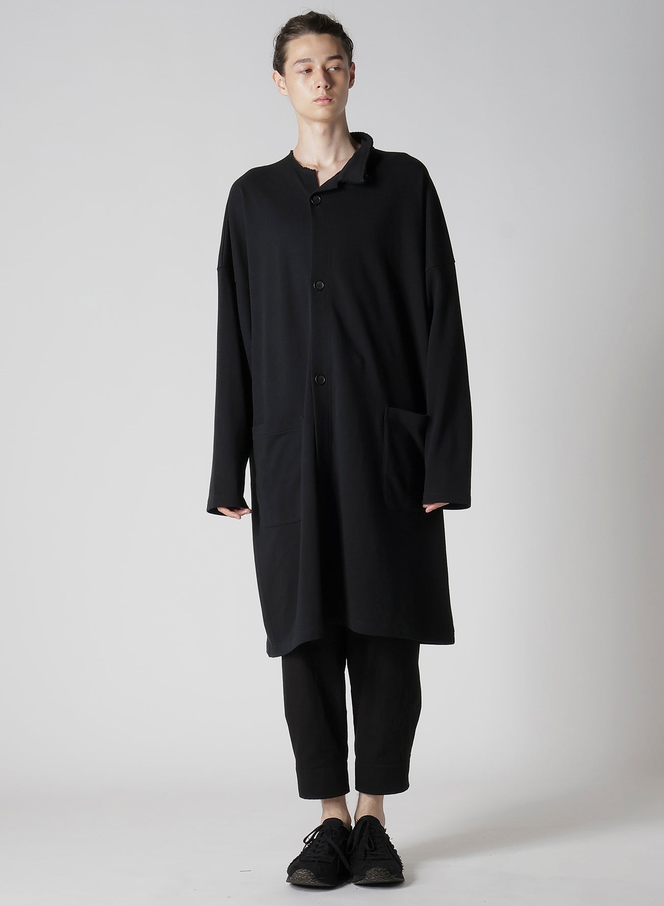 REGULATION ASYMMETRY LONG CARDIGAN – THE SHOP YOHJI YAMAMOTO