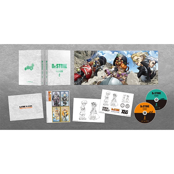 公式オンラインストア『Dr．STONE』 4th SEASON DVD BOX 2 初回