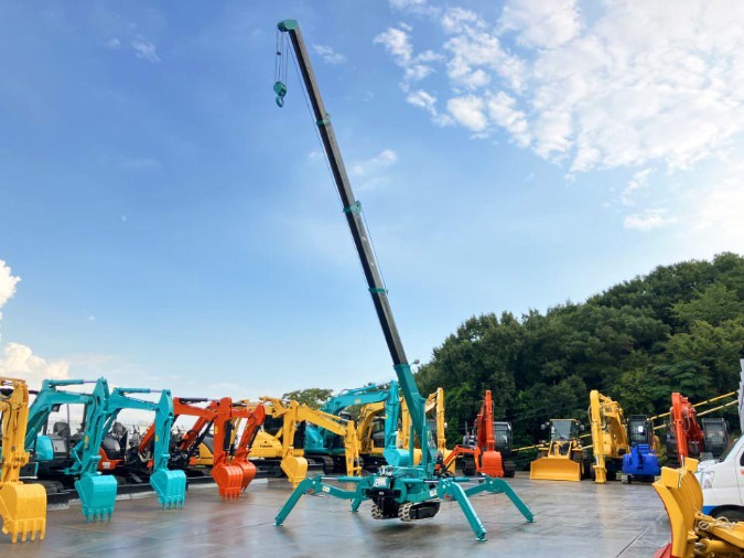 前田製作所 MC-285CW カニクレーン 愛知県中古重機・建機販売