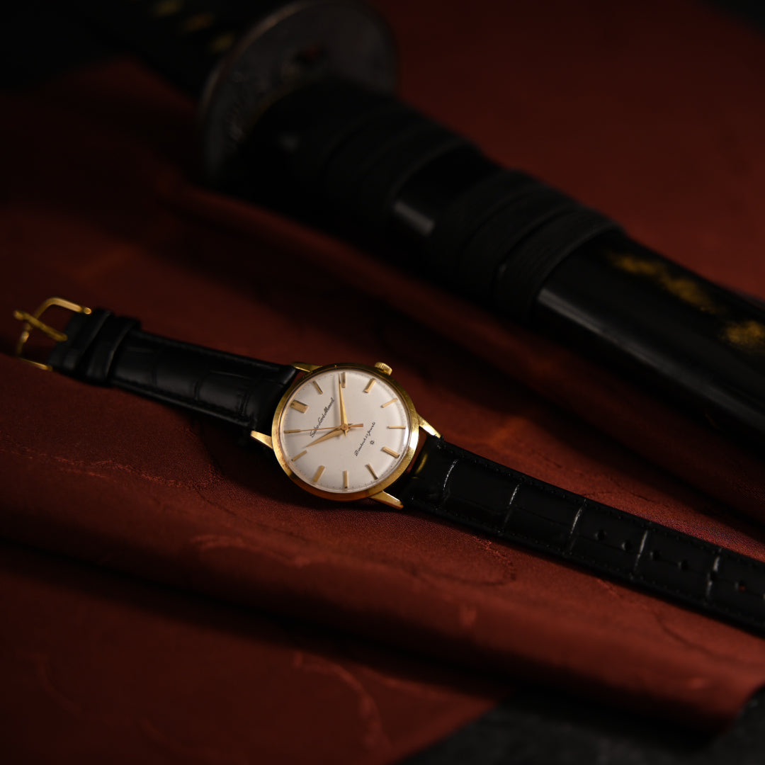セイコー ロードマーベル 18金無垢 SD文字盤 手巻き 23石 Seiko Lord