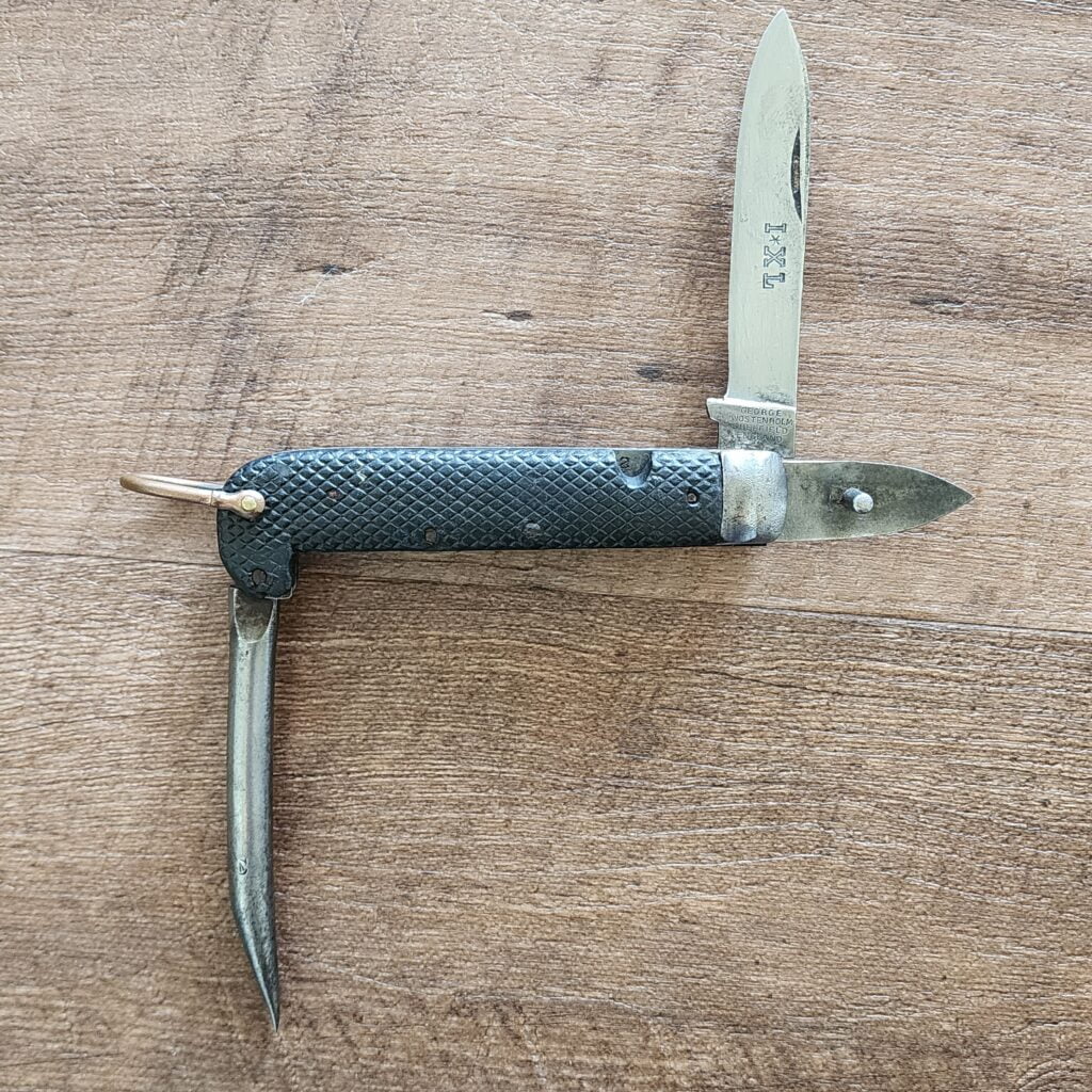 George Wostenholm Sheffield England I*XL Rope Spike Knife For Sale