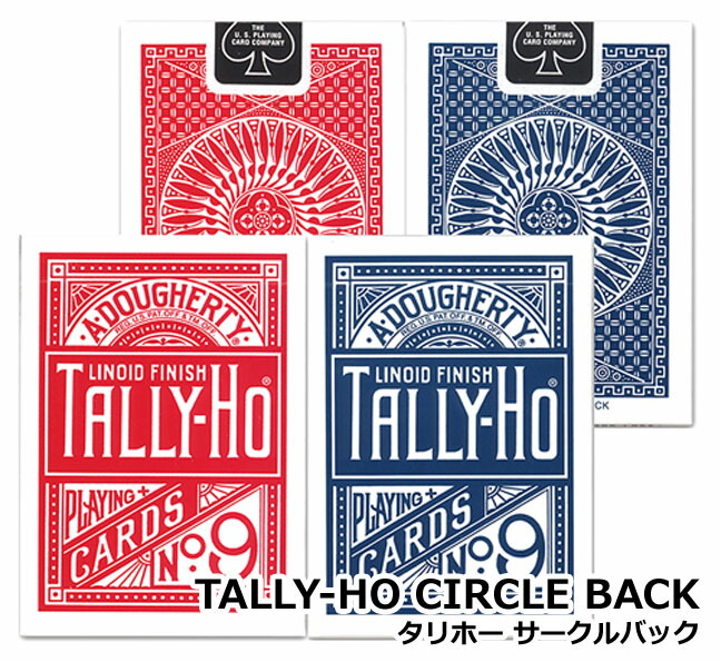 楽天市場】【トランプ】TALLY-HO CIRCLE BACK 1DOZEN ≪ タリホー